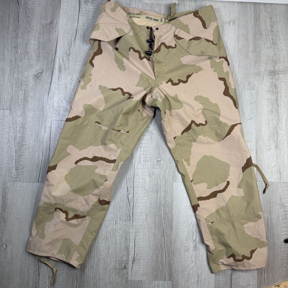 US Military Trousers Extended Cold Weather Camouflage Large Long Desert  R